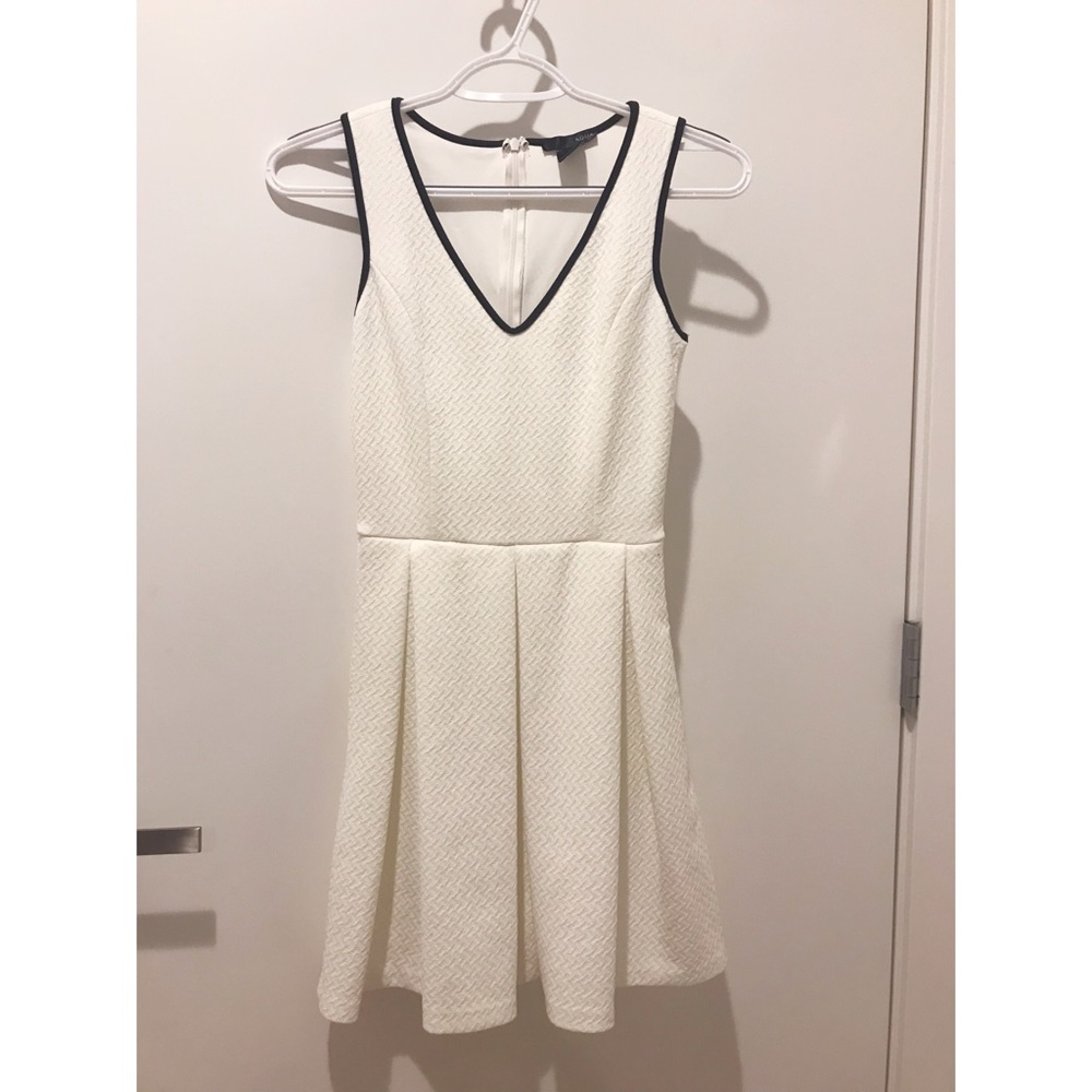 AQUA White Dress